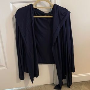 Navy Athleta Cardigan